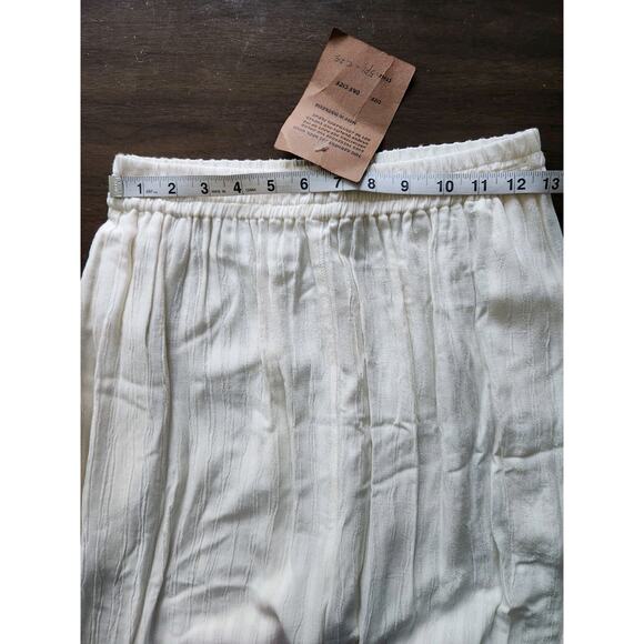 Nwt Exotic women's Boho Bali ivory pants and tunic top outfit set OS - Picture 9 of 13